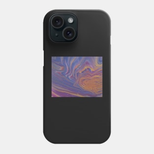 Purple golden sunset Phone Case