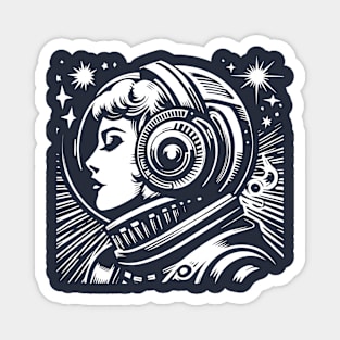 Astro Girl Magnet