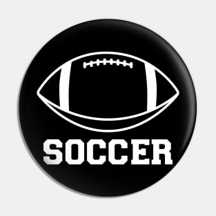 Football (Soccer) Pin