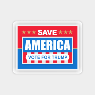 Save America Trump 2024 Magnet