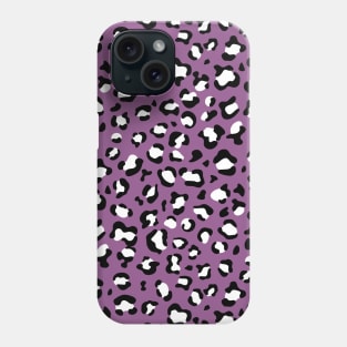 Leopard Pattern, Leopard Spots, Purple Leopard Phone Case