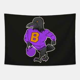 Baltimore Football Mascot Tapestry