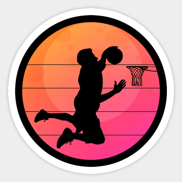  Vintage Basketball Sport Lover Retro Basketball Sport