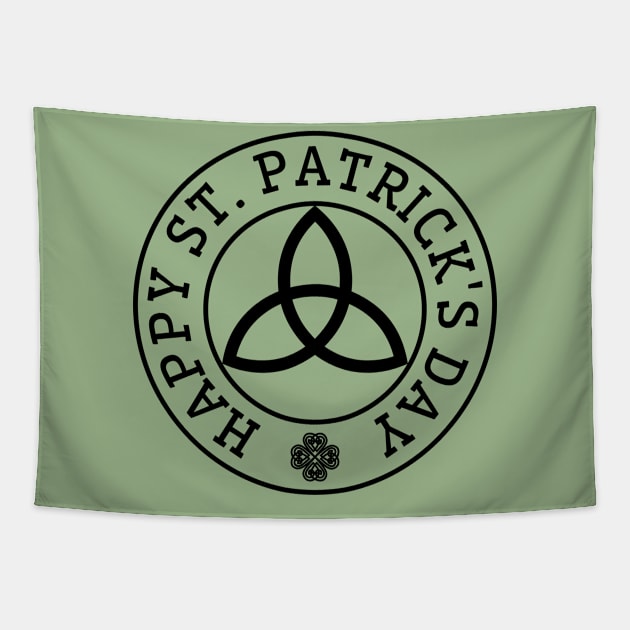 Happy St Patricks Day Tapestry by POD Creations