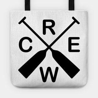 Crossed Paddles Crew Team Squad Watersports Tote