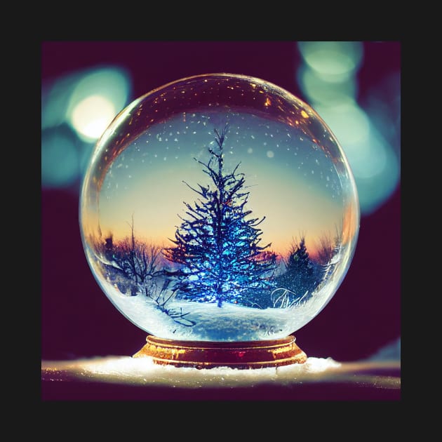 Forest Dreamscape Snowglobe II by RoseAesthetic