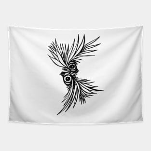 owl_eyes Tapestry