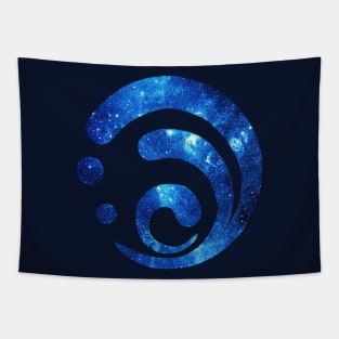 Hydro Element Genshin Impact Tapestry