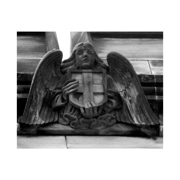 St Giles Cathedral Angel, Edinburgh, Scotland by DeniseBruchmanPhotography