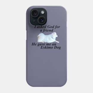 Best Friend American Eskimo Dog (Spitz) Phone Case