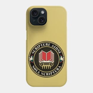 Scripture alone Phone Case