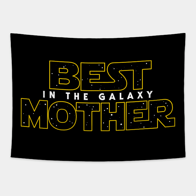 Best Mother in the Galaxy v2 Tapestry by Olipop