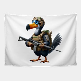 Tactical Dodo Bird Tapestry