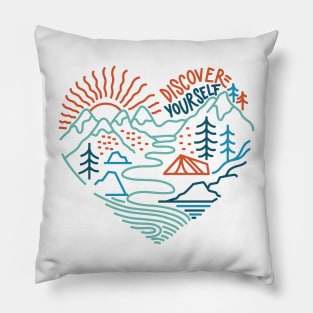 Find Your Way to You! Pillow