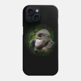 Gorilla portrait Phone Case