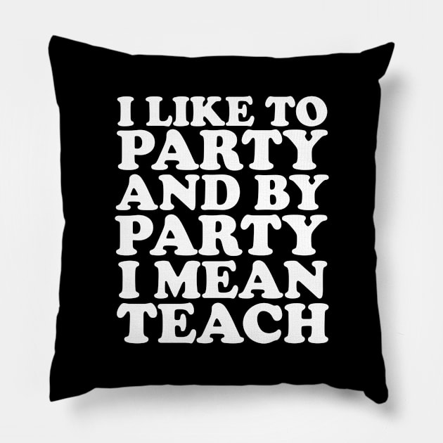 teacher Pillow by CurlyDesigns