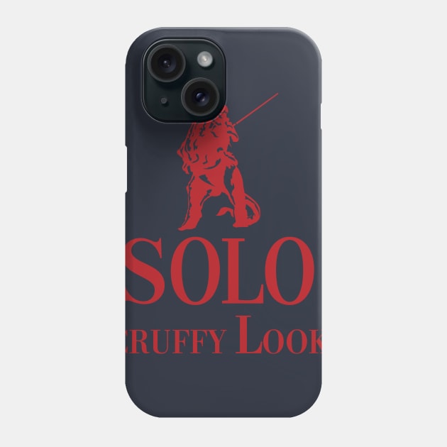 Solo Scruffy Lookin Phone Case by MindsparkCreative