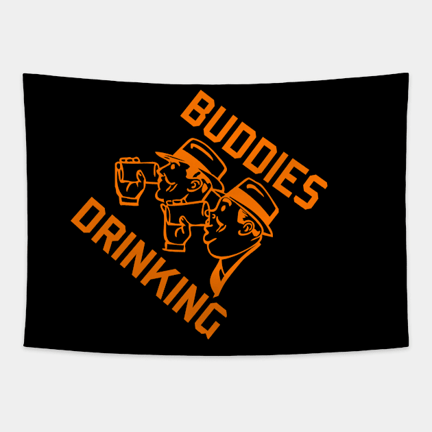 Drinking buddies Tapestry by Merchenland