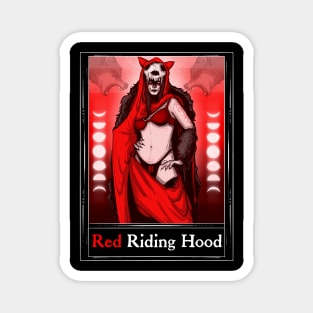 Red Riding Hood Tarot Magnet