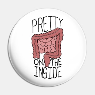 Pretty on the Inside - Intestinal Tract Beauty Pin