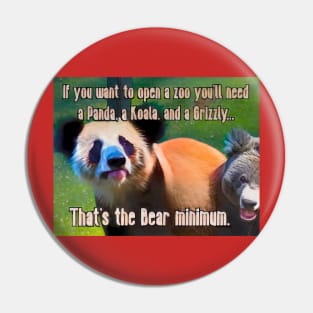 Bear Minimum Pin