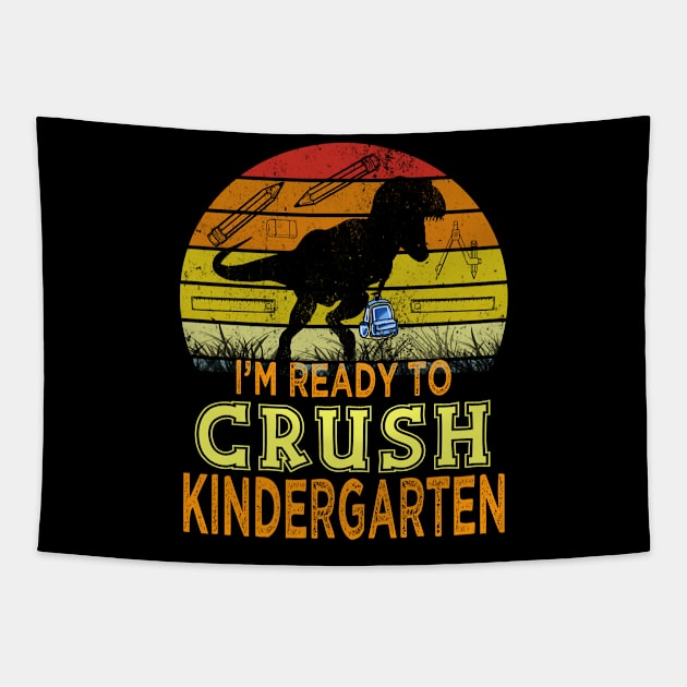 im ready to crush kindergarten Tapestry by Leosit