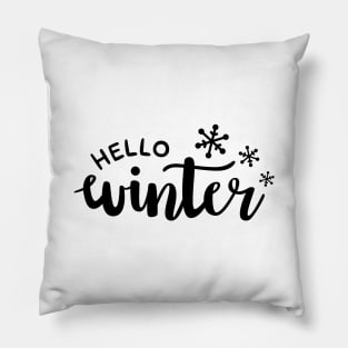 Hello Winter Pillow