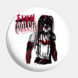 Finn Balor Black And Red Pin