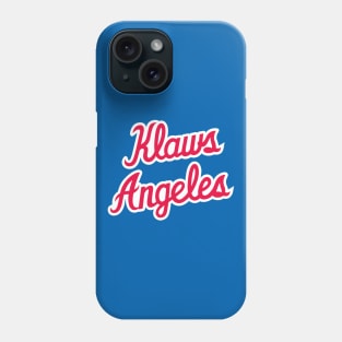 Klaws Angeles - Blue Phone Case