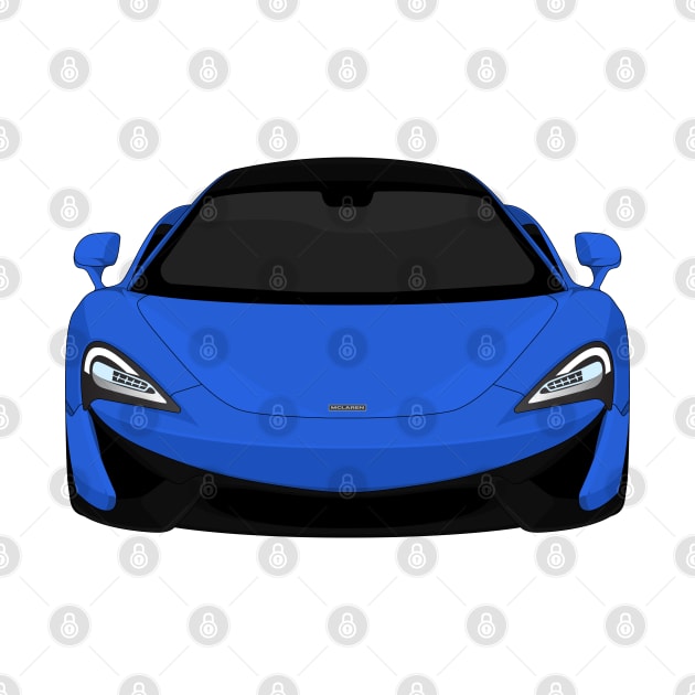 MCLAREN 570S BLUE by VENZ0LIC