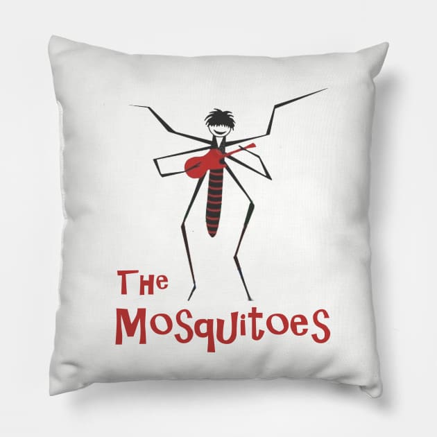 The Mosquitoes - Gilligans Island Pillow by Bigfinz