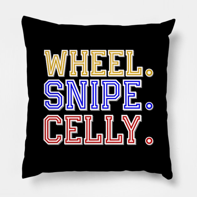 Multi-Colored - Letterkenny Irish and Shamrocks Hockey Fan - Wheel Snipe Celly Pillow by PincGeneral