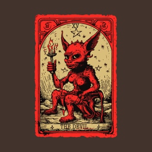 The Devil Tarot Card T-Shirt