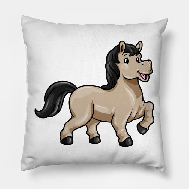 Stallion at galloping Pillow by Markus Schnabel