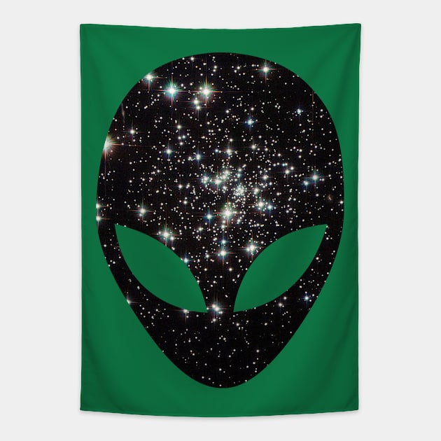 Alien Stars Tapestry by GloopTrekker