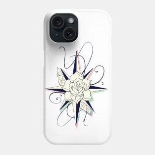 Compass Rose - Rainbow Phone Case