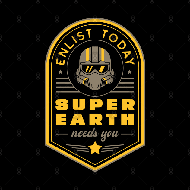 Super Earth Needs You by Lagelantee