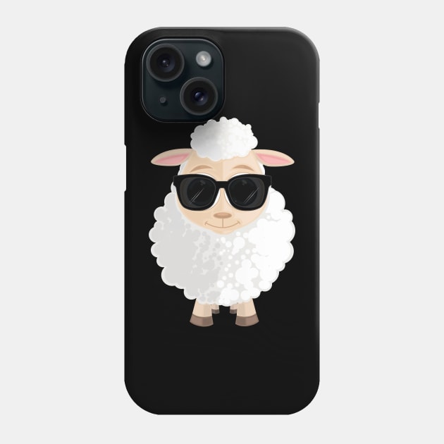 Cool Sheep Phone Case by adamzworld