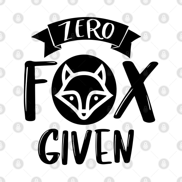 Zero Fox Given by Rise And Design