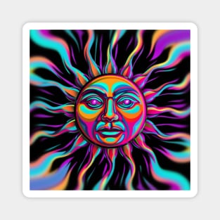 SUN FACE Magnet