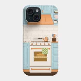 Cozy eggshell blue kitchen Phone Case