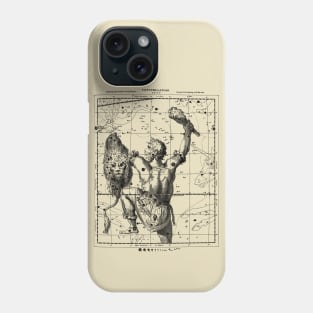 Orion Constellation Map - Aesthetic, Astronomy, Space Phone Case