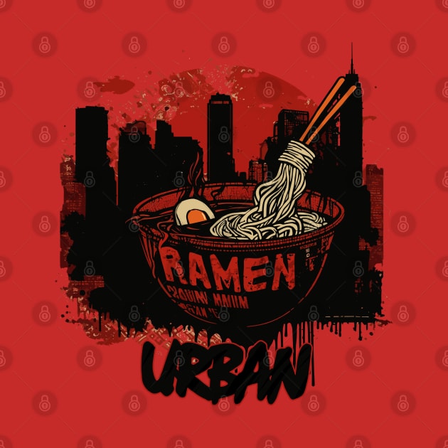 Ramen urban style by mcashe_art