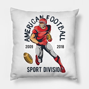 American Football Sport Division Pillow