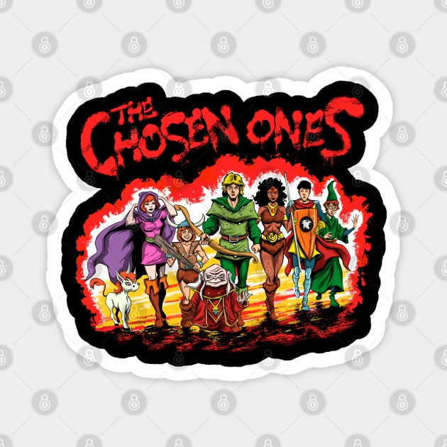 The Chosen Ones Magnet by Zascanauta