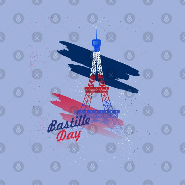 happy bastille day shirt by OnlineShoppingDesign