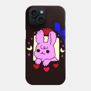 bunny princess in tower cute litte bunny Phone Case