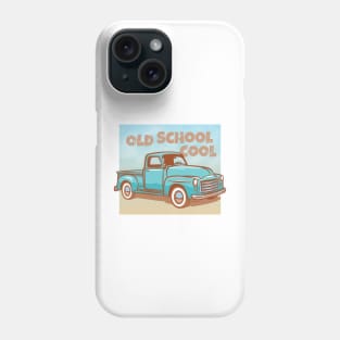 Old School Cool Pickup Truck Phone Case