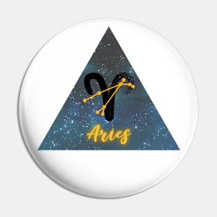 Aries Pyramid Pin