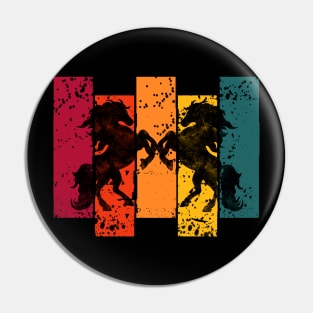 Colourful Horse Pin